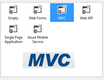 فتح برنامج الفيجوال ستوديو لاستخدام تقنية MVC Asp.net