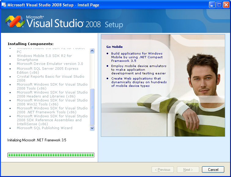 تم رفع برنامج الفيجوال ستوديو بالشرح وبالصور Visual Studio 2008